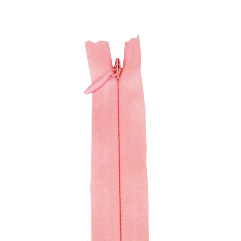 Seeking ROAM Invisible Zippers, Nylon Coil, 3, 2 Pieces (Light Pink, 16"" inch) - Image 2